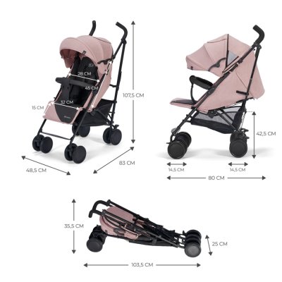 KINDERKRAFT Buggy Siesta Pink Princess