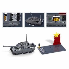 Sluban Model Bricks M38-B1234 Tank ZTS-99AS v merilu 1:35