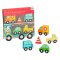 Petit Collage Robustes Holzpuzzle Big Truck