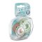 LOVI Smoczek silikonowy dynamiczny Tie dye 18m+ 2 szt. chłopak