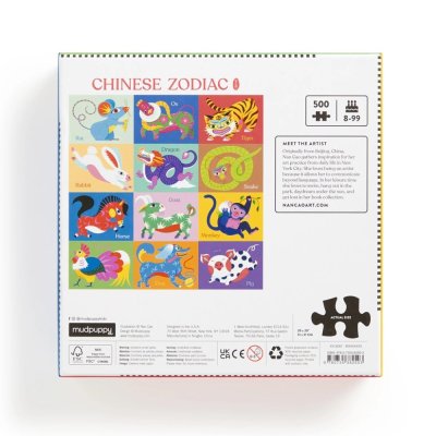 Puzzle Galison Zodíaco Chinês 500 peças