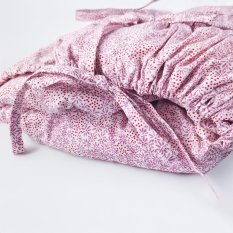 Zavinovačka šnurovacia pevná chrbát ANGEL - Outlast® - staroružové kvietky