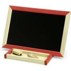 Jeujura Multifunktionale Tischtafel aus Holz 44x30 cm mit Zubehör
