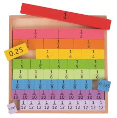 Bigjigs Toys Didaktička ploča Frakcije