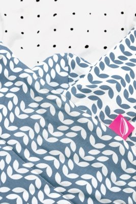 MOTHERHOOD Swaddle mit Kokosnussverstärkung Blue Classics neu 75x75 cm