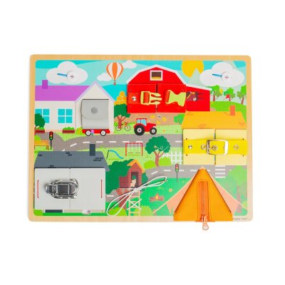 Bigjigs Toys Motoriekbord Alledaagse Vaardigheden