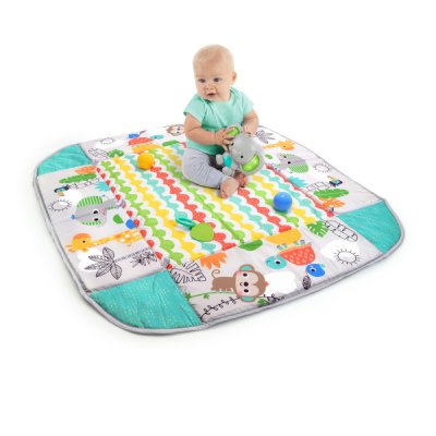 BRIGHT STARTS 5-in-1-Spieldecke nach Ihren Wünschen, Ballspiel ™ Totally Tropical ™ 0 m+
