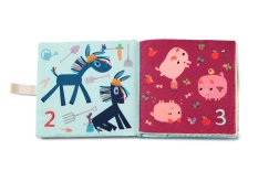 Lilliputiens - Livre d'éveil en tissu - 1, 2, 3… compter