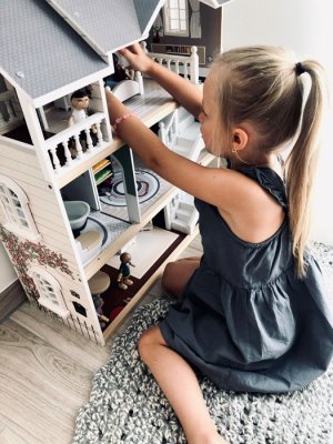 small foot Hiška za punčke Mestna vila