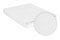 BABYMATEX Jersey Spannbettlaken wasserdicht 35x75 cm weiß