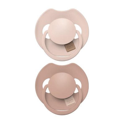LOVI Silikon-Schnuller Dynamisch Prime 6-18m 2Stk. Nude/Blush