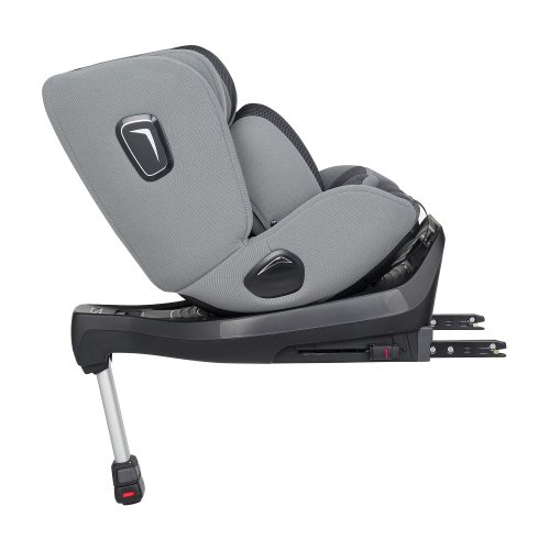 PETITE&MARS Cadeira auto Reversal Pro i-Size 360° Cinzento Air 40-105 cm + Espelho Oly Rosa 0m+