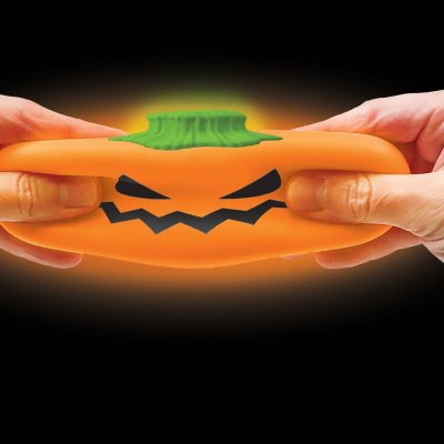 Schylling NeeDoh Zucca di Halloween che si illumina al buio