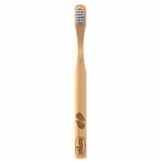 CHICCO Cepillo de dientes ecológico y biodegradable Eco Bamboo
