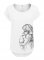 Тениска за кърмене Monkey Mum® бяла - любяща майка