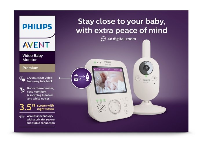 Philips AVENT Moniteur vidéo pour bébé SCD891/26