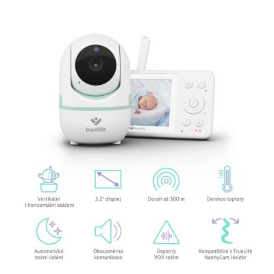 TRUELIFE Video Nanny digitale NannyCam R4
