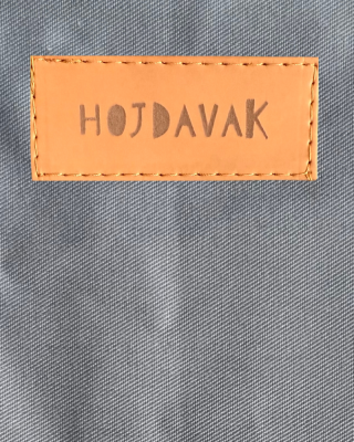 Hängesessel grau HOJDAVAK MAXI mit Kissen, Seil weiß - Indoor Stoff
