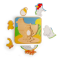 Bigjigs Toys Puzzle Lebenszyklus Huhn