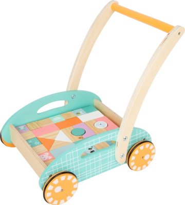 small foot Lauflernwagen mit Bauklötzen