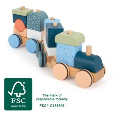 small foot Treno di legno Arctic