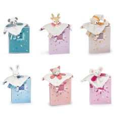 Coffret cadeau Doudou - Mini peluche lange 20 cm