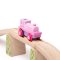 Bigjigs Rail Locomotivă electrică Mighty Pink