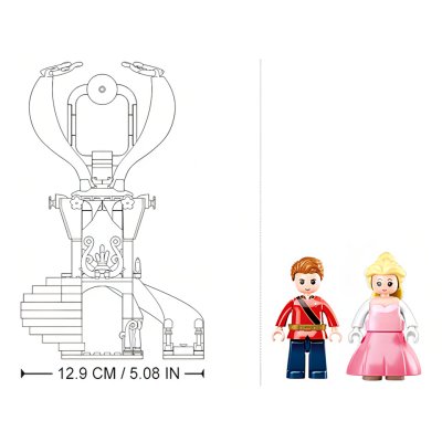 Sluban Zimowe Wróżki M38-B0897 Magiczna Wieża