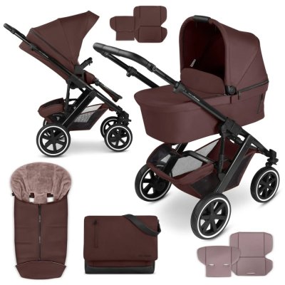 ABC DESIGN Wózek wielofunkcyjny Salsa 5 Air - Zestaw umbra