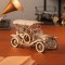 RoboTime Drewniane Mechaniczne Puzzle 3D Zabytkowy Samochód