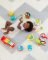 SKIP HOP Puzzle Schaumstoff Grau-Beige 72 Stk., 10m+