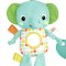 BRIGHT STARTS Hračka s melodií na C kroužku slon Huggin' Lights ™0m+