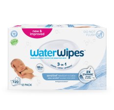 12X WATERWIPES Feuchttücher Newborn&Baby 3in1 60 Stk. (720 Stk.)