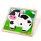Bigjigs Toys Puzzle ad incastro Mucca