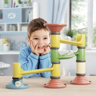 Quercetti Zestaw do budowy toru kulkowego Migoga Junior PlayBio