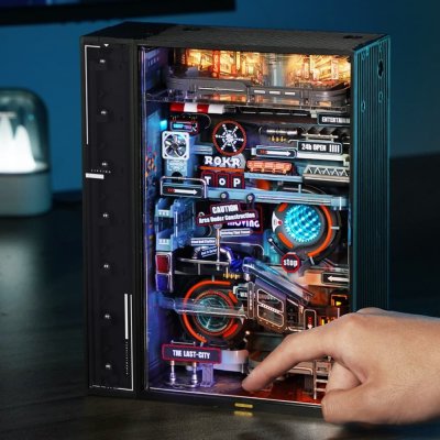 RoboTime 3D mehanska sestavljanka steze za kroglice Mesto preteklosti