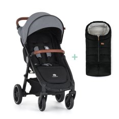 PETITE&MARS Kočík športový Street2 RWS Oak Sahara Beige + PETITE&MARS fusak Jibot