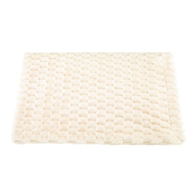 Couverture double MAZLÍK Outlast® - crème/café blanc