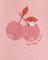 CARTER'S Body z krótkim rękawem Pink Cherry dziewczęce, 3 sztuki, 18 m/rozmiar. 86