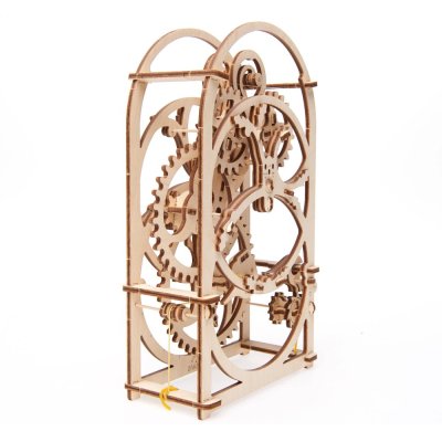 Ugears 3D drewniane mechaniczne puzzle Mechanizm zegarowy