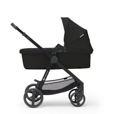 KINDERKRAFT Kinderwagen kombiniert 3 in 1 Newly Classic schwarz + Mink PRO