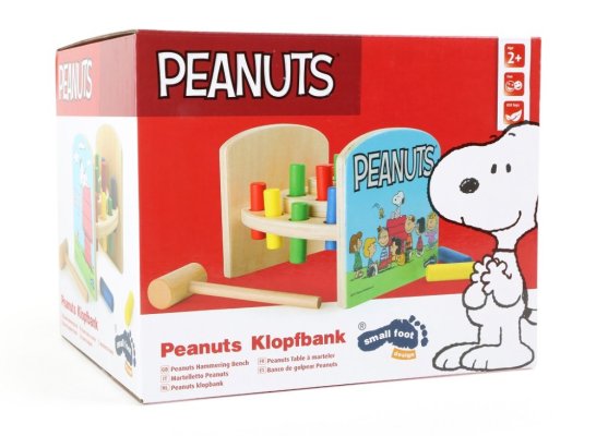 small foot Holz-Hammerspiel Peanuts