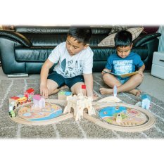 Bigjigs Rail Holzeisenbahn Küstenreinigung 70 Teile