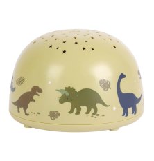 A Little Lovely Company - Lampa med projektor - Dinosaurier