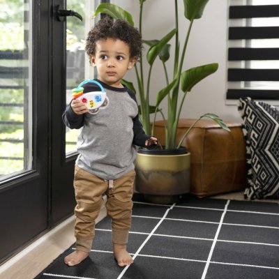 BABY EINSTEIN Tamburína s chrastítkem 3m+