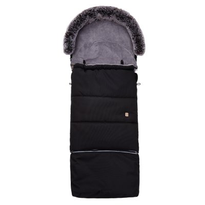 Saco de inverno DE LUXE de 5 pontos Outlast® - preto/cinza