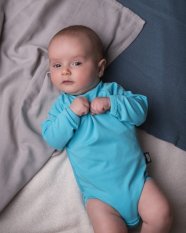 Enveloppe de corps pour bébé, turquoise
