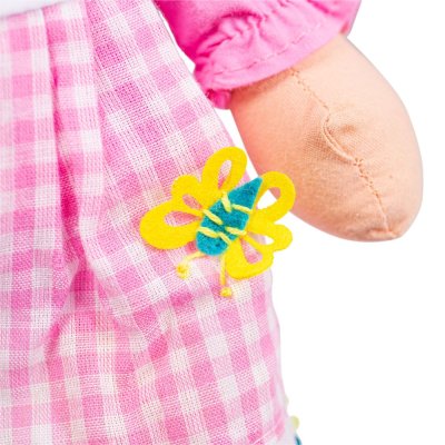 Bigjigs Toys Lalka szmaciana Ewa 34 cm