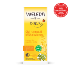 WELEDA Aceite de masaje para barriga de bebé 50 ml