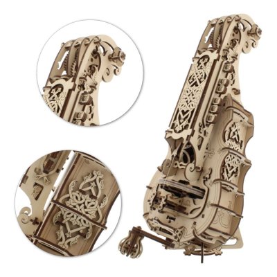 Puzzle mécanique 3D en bois Ugears Niněra (Hurdy-Gurdy)